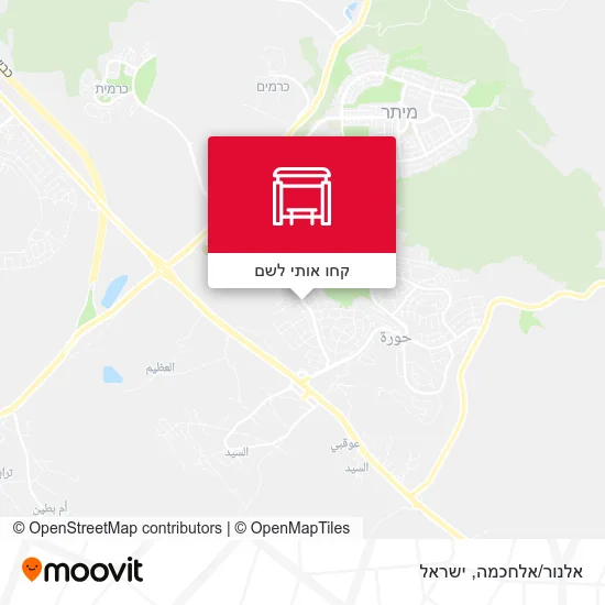 מפת אלנור/אלחכמה