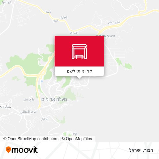 מפת הצור