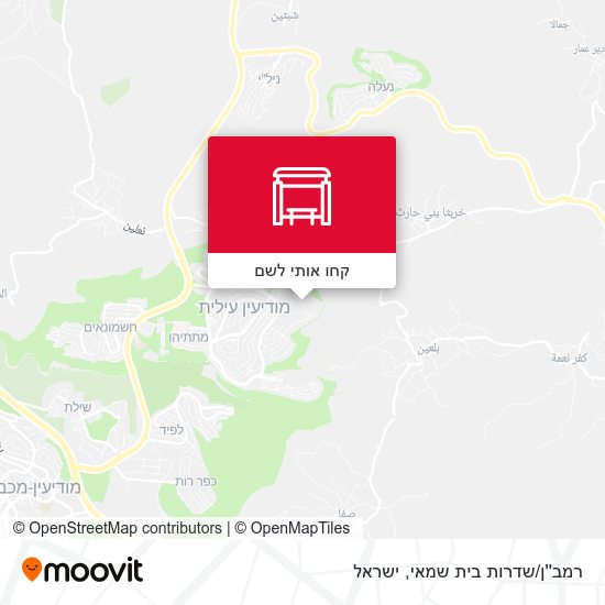 מפת רמב''ן/שדרות בית שמאי
