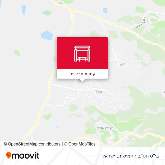 מפת בי''ס חט''ב החמישית