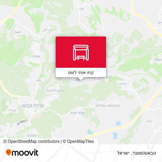 מפת טבאש/מסגד