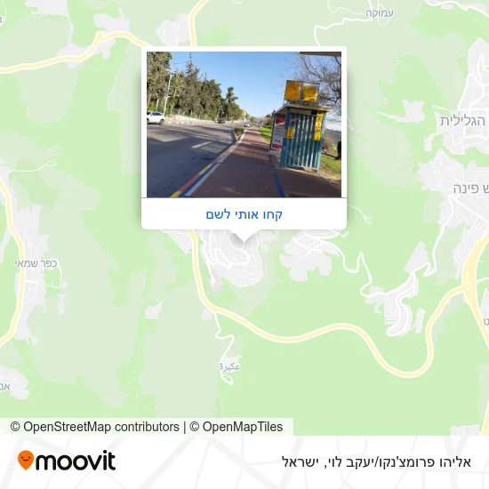 מפת אליהו פרומצ'נקו/יעקב לוי