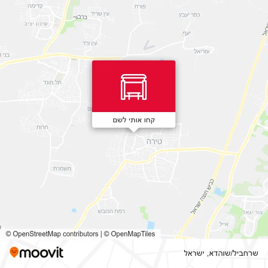 מפת שרחביל/שוהדא