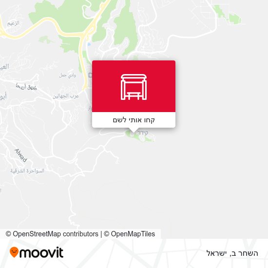 מפת השחר ב