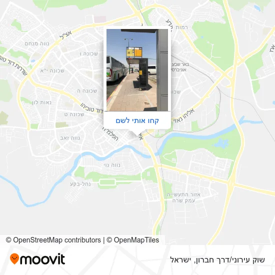 מפת שוק עירוני/דרך חברון