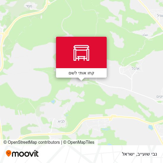 מפת נבי שועייב