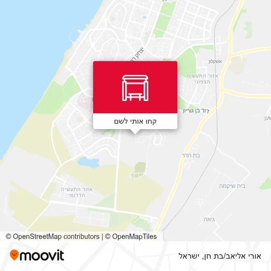 מפת אורי אליאב/בת חן