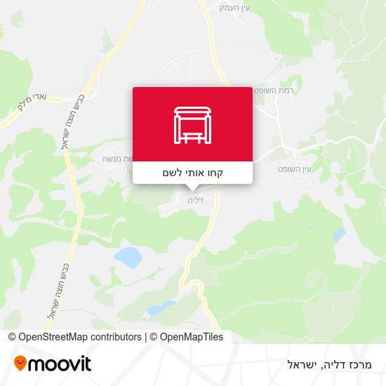 מפת מרכז דליה