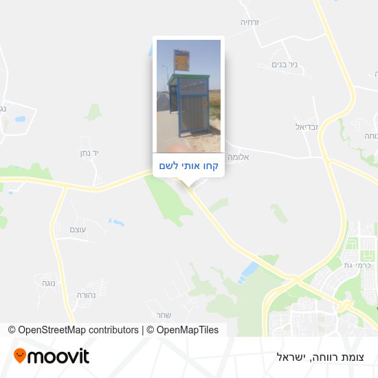מפת צומת רווחה