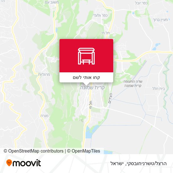 מפת הרצל/טשרניחובסקי