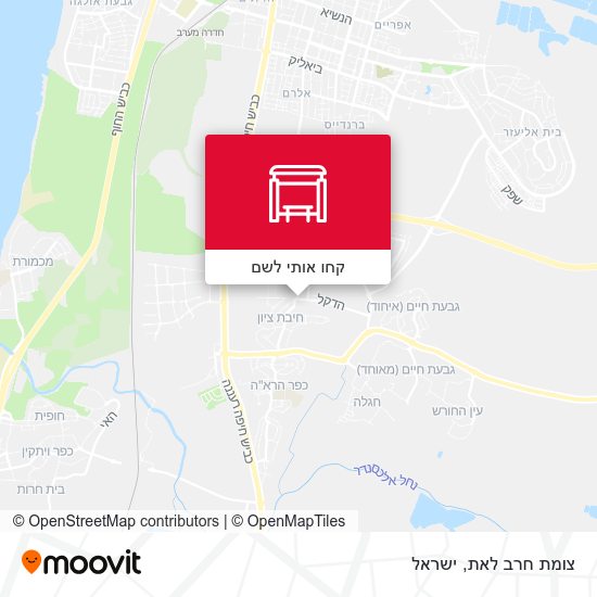 מפת צומת חרב לאת