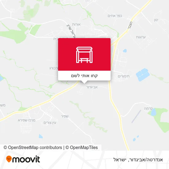 מפת אנדרטה/אביגדור