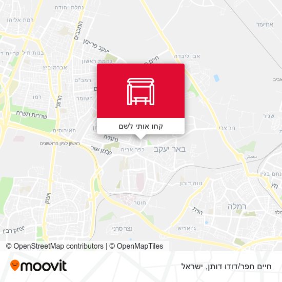 מפת חיים חפר/דודו דותן