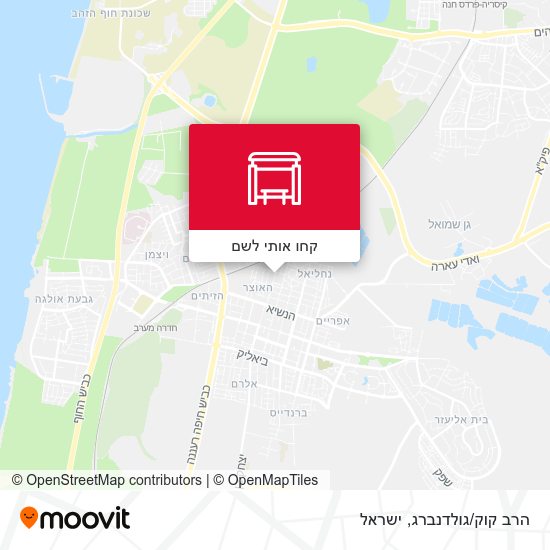 מפת הרב קוק/גולדנברג