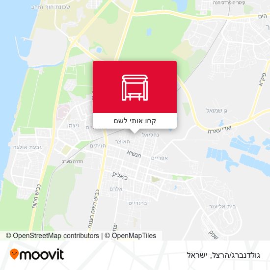 מפת גולדנברג/הרצל