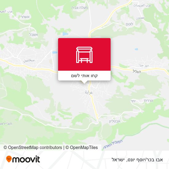 מפת אבו בכר/יוסף יונס