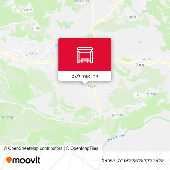 מפת אלאסתקלאל/אלתאובה