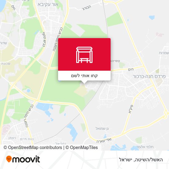 מפת האשל/השיטה