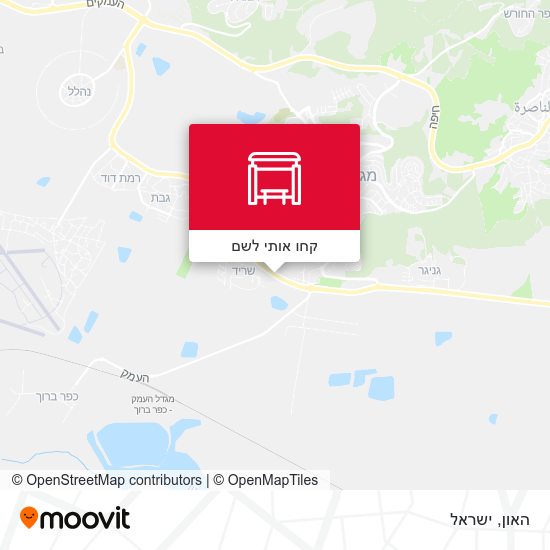 מפת האון