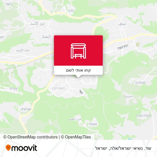 מפת שד. נשיאי ישראל/אלה