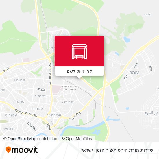 מפת שדרות תורת היחסות/ציר הזמן