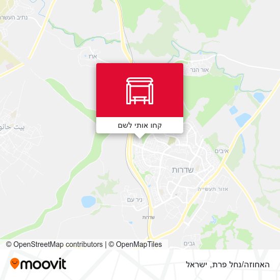מפת האחוזה/נחל פרת