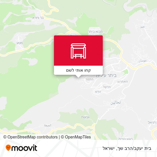 מפת בית יעקב/הרב שך