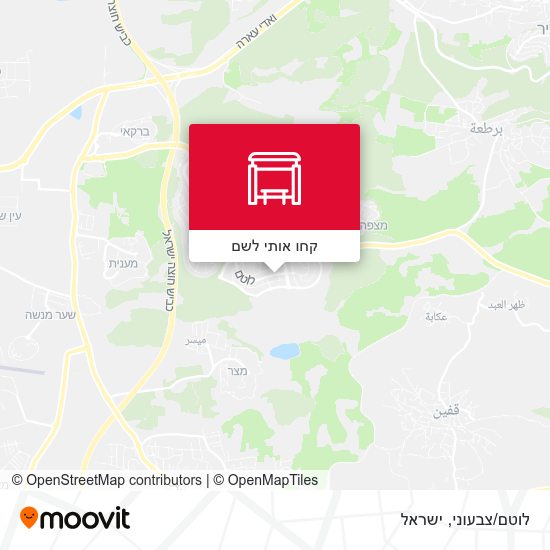 מפת לוטם/צבעוני