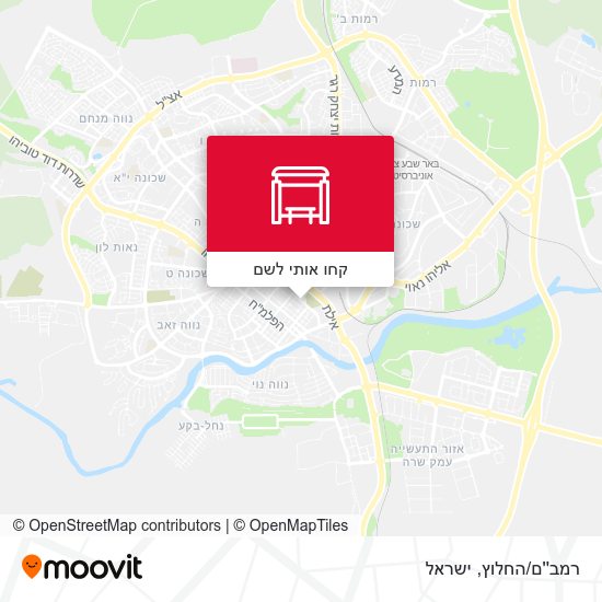 מפת רמב''ם/החלוץ