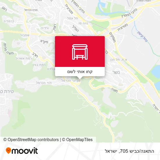 מפת התאנה/כביש 705
