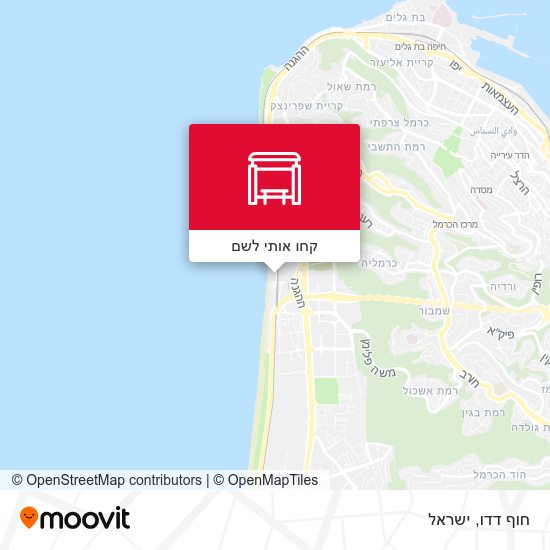 מפת חוף דדו