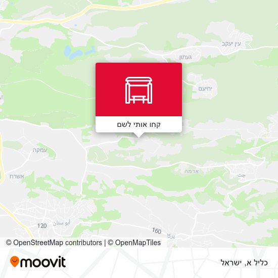 מפת כליל א