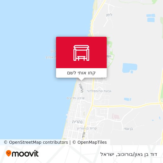 מפת דוד בן גאון/בורוכוב