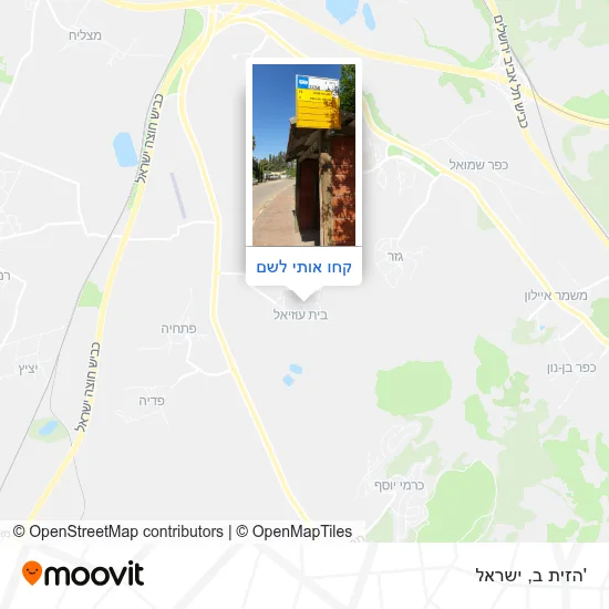 מפת 'הזית ב