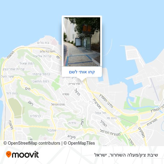 מפת שיבת ציון/מעלה השחרור