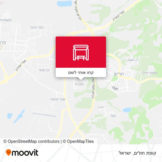 מפת קופת חולים