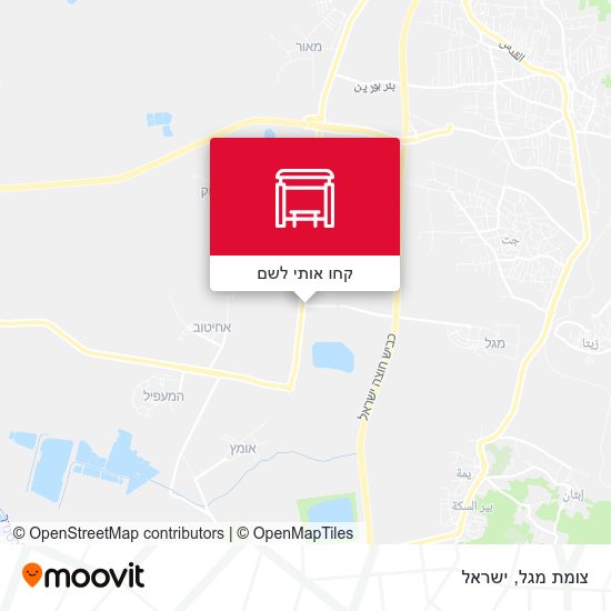 מפת צומת מגל