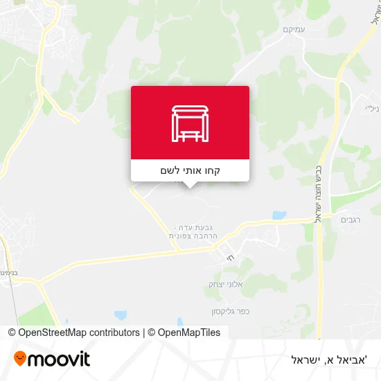מפת 'אביאל א