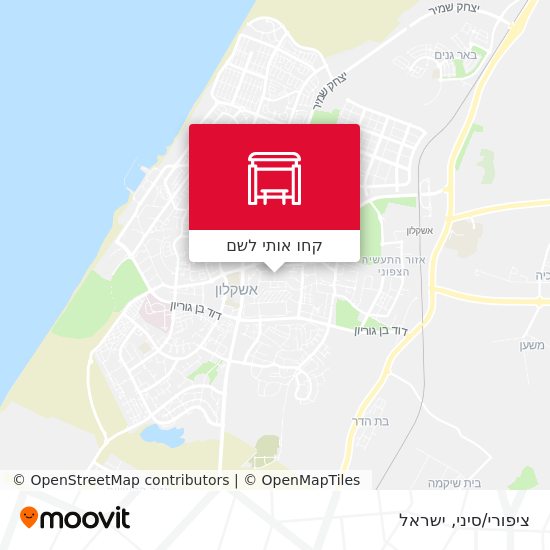מפת ציפורי/סיני