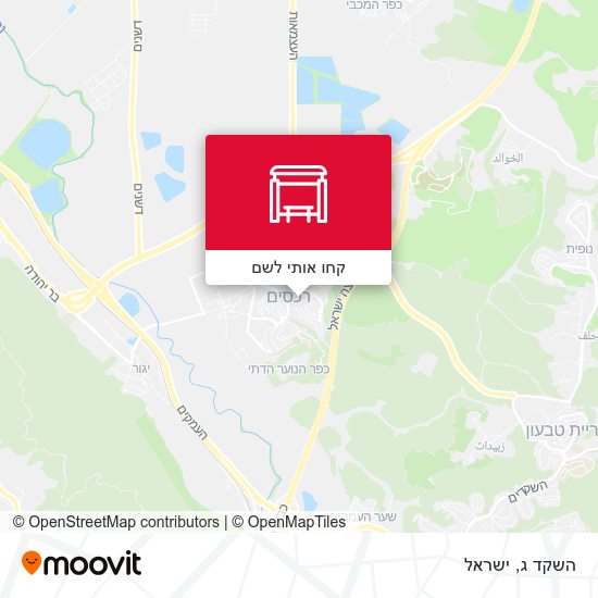 מפת השקד ג
