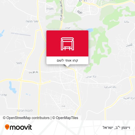 מפת וייצמן י''ב