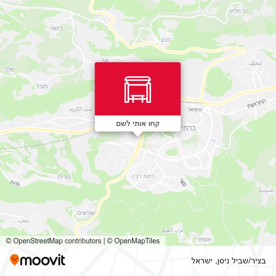 מפת בציר/שביל ניסן