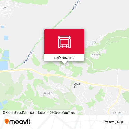 מפת מסגד