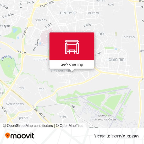 מפת העצמאות/ירושלים