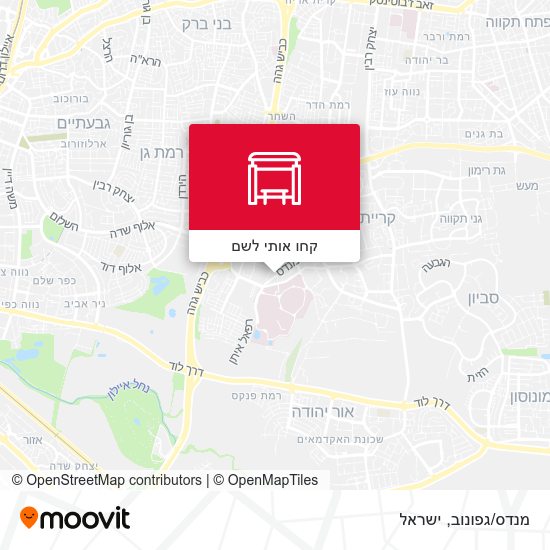 מפת מנדס/גפונוב