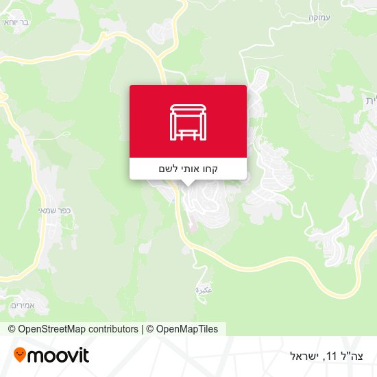 מפת צה''ל 11