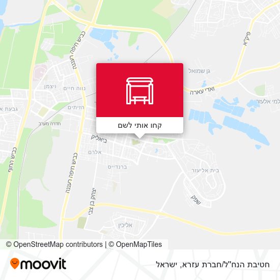 מפת חטיבת הנח''ל/חברת עזרא