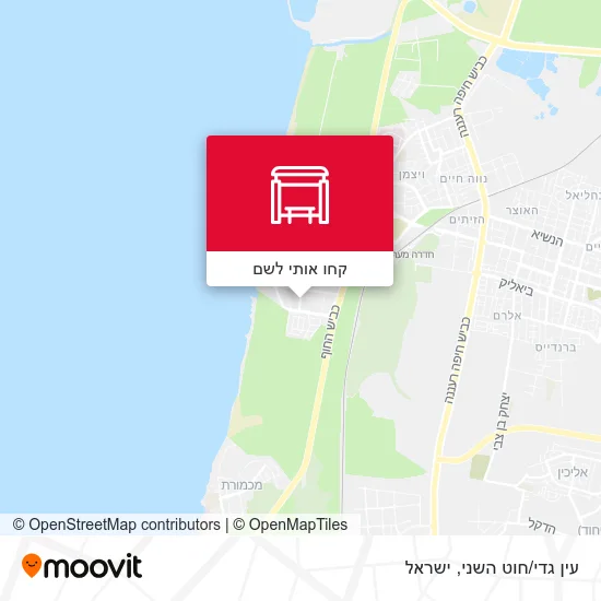 מפת עין גדי/חוט השני
