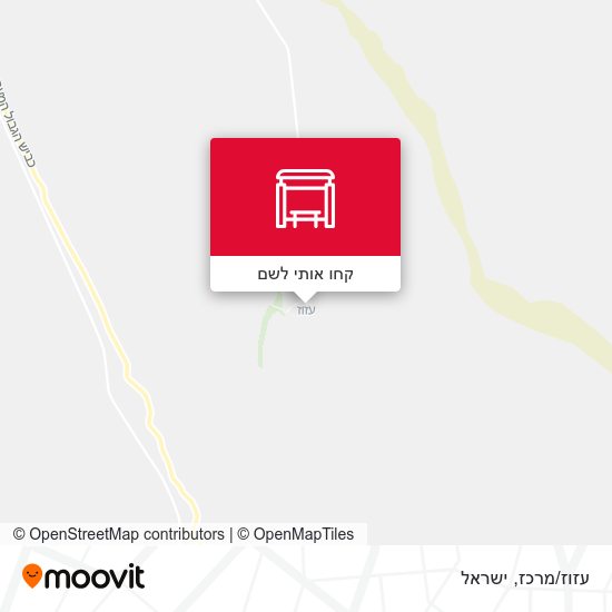 מפת עזוז/מרכז