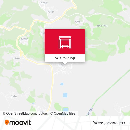 מפת בניין המועצה